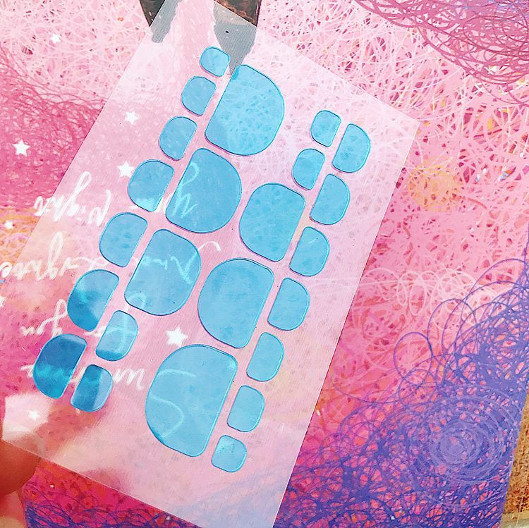 Faux ongles transparents MJ24