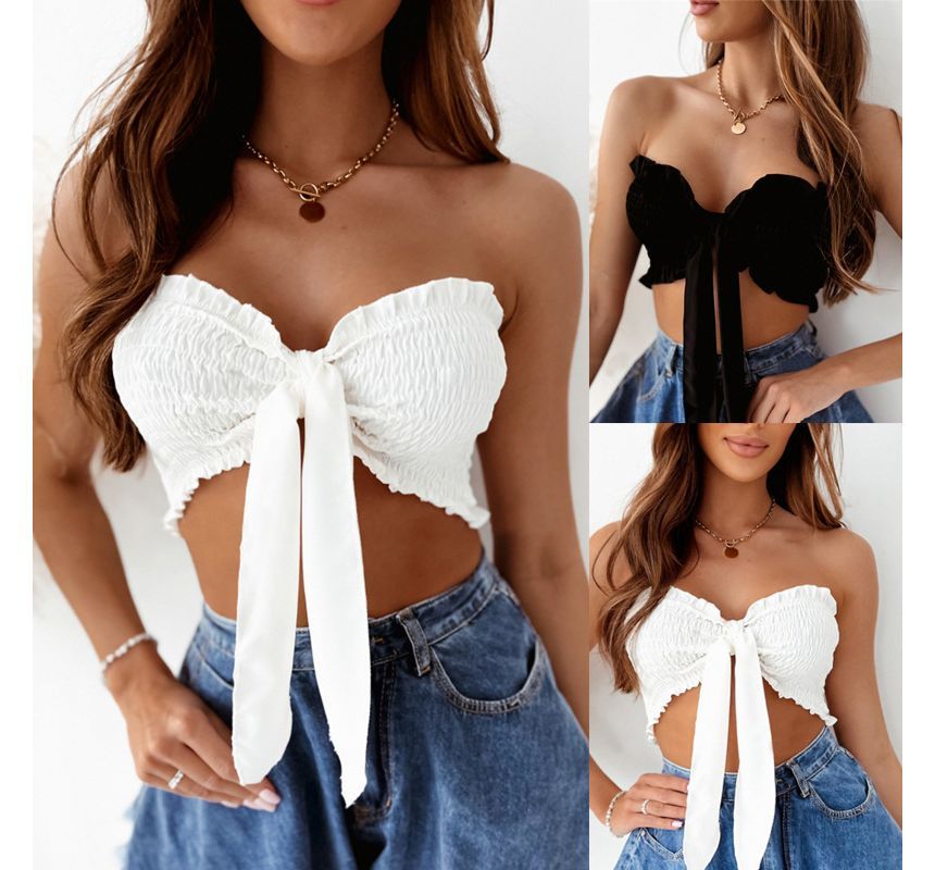 Bandeau noué sur le devant OP49