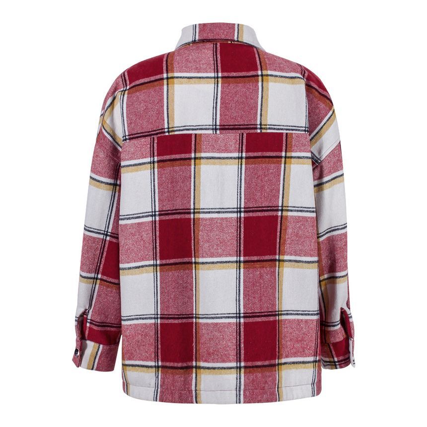 Plaid Shirt Jacket CA33