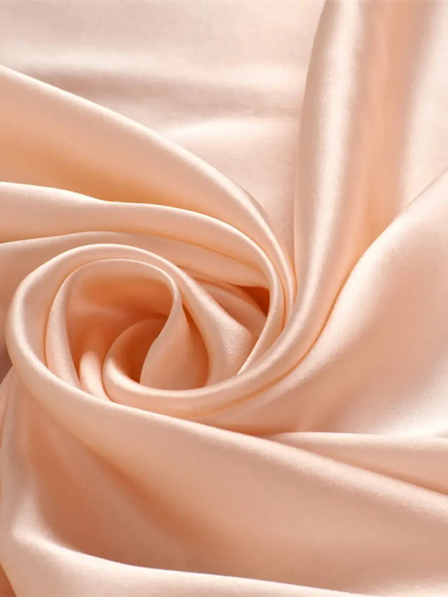 Women Solid Silk Soft Nightcap Ada Fashion