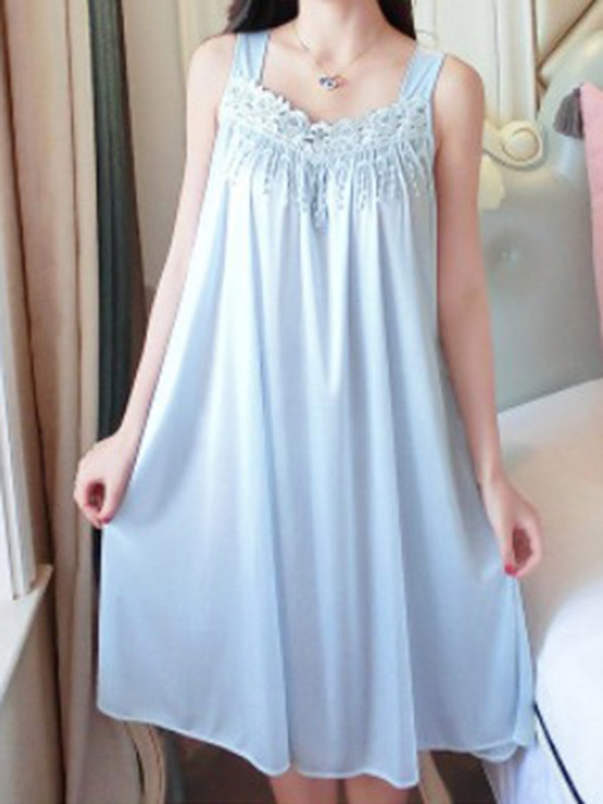 Sexy Lace Sling Nightdress QAR29