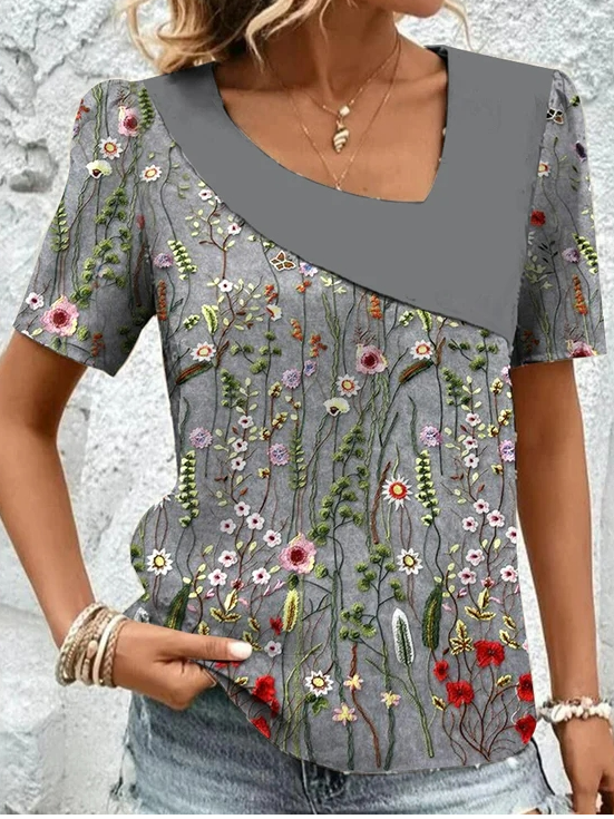 Casual Loose Asymmetrical Shirt WW80