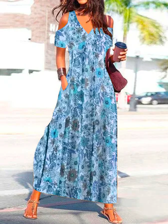 Loose Vacation Dress QM117