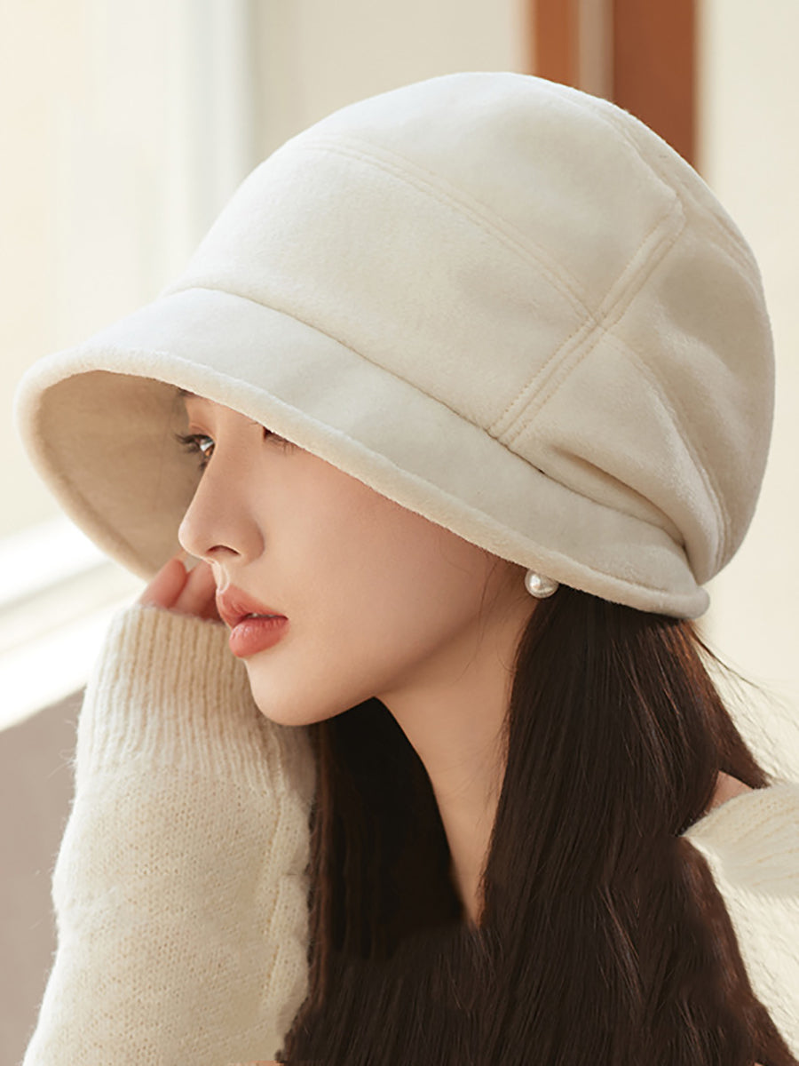 Women Winter Casual Solid Warm Hat WU005