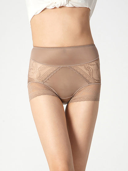 Frauen Sexy Spitze Nahtlose Mid-taille Unterwäsche KL1006