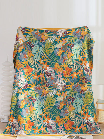 Couverture de canapé en coton, couvre-lit Queen