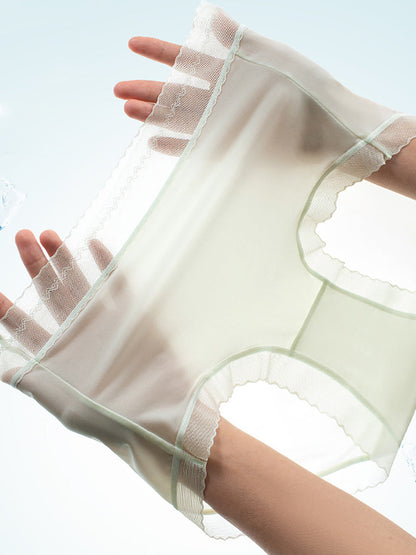 Sous-vêtements d'été 5 pièces pour femmes taille fine