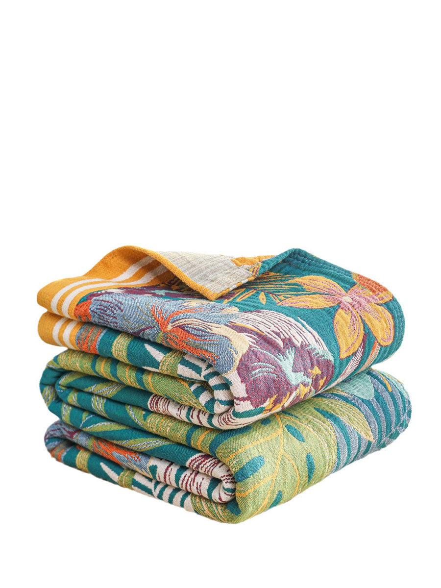 Couverture de canapé en coton, couvre-lit Queen