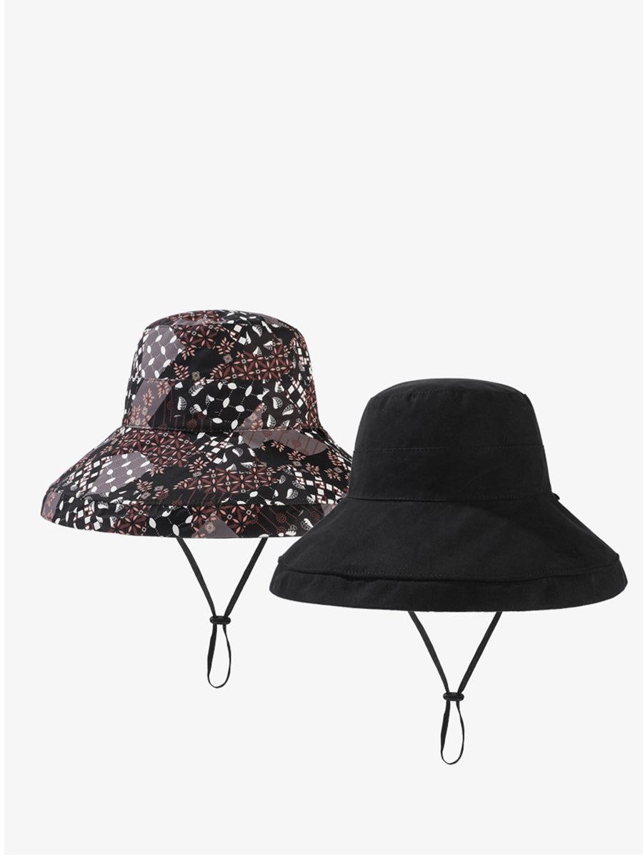 Chapeau d'été décontracté et solide pour femme, réversible et pliable, LL005 