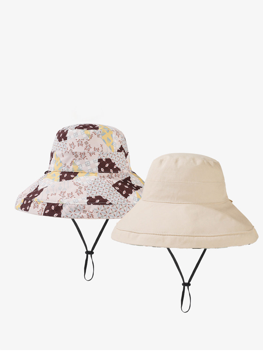 Chapeau d'été décontracté et solide pour femme, réversible et pliable, LL005 