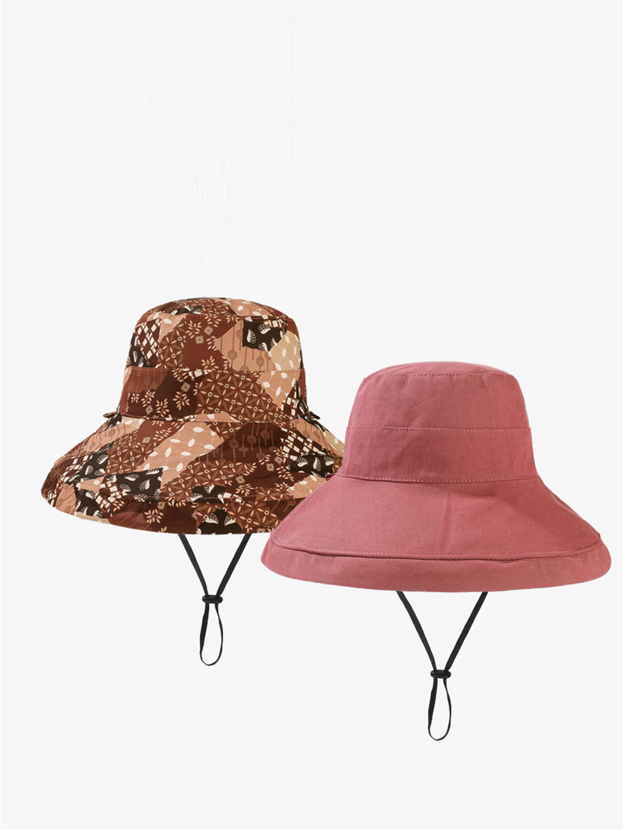 Chapeau d'été décontracté et solide pour femme, réversible et pliable, LL005 