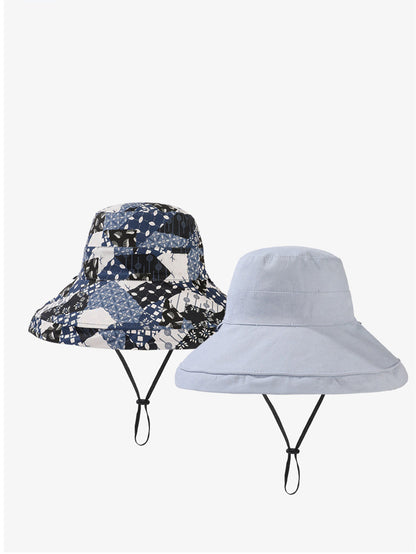 Chapeau d'été décontracté et solide pour femme, réversible et pliable, LL005 