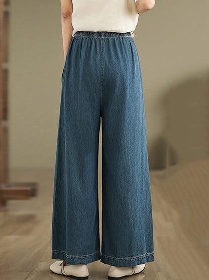 Pantalon large en denim ample pour femme AS1031