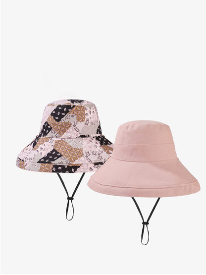 Chapeau d'été décontracté et solide pour femme, réversible et pliable, LL005 