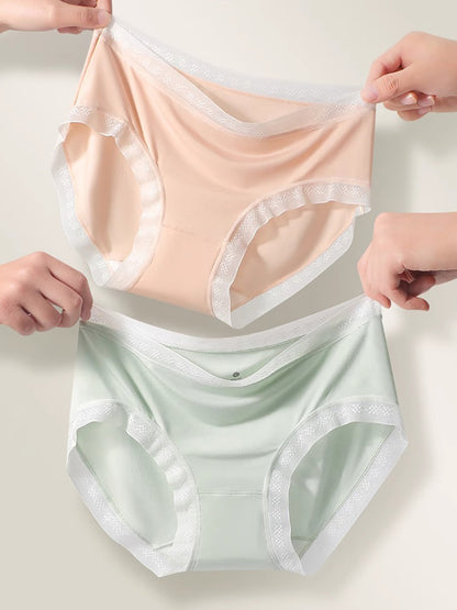 Sous-vêtements décontractés pour femmes, 6 colorblock, pièces d'été fines