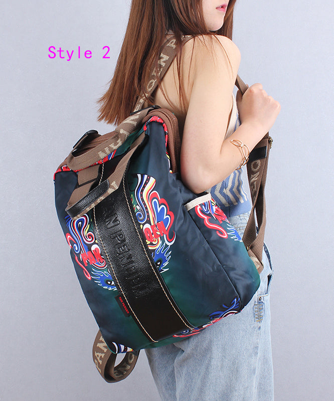 2024 Versatile Large Capacity Travel Printed Shoulder Backpack ZX1003 Ada Fashion