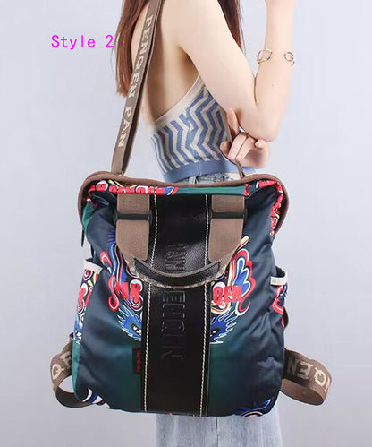 2024 Versatile Large Capacity Travel Printed Shoulder Backpack ZX1003 Ada Fashion