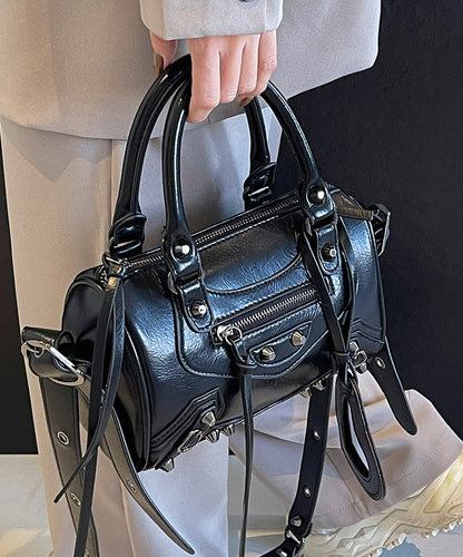 Sac fourre-tout beige neuf 2025, design original en similicuir, bandoulière