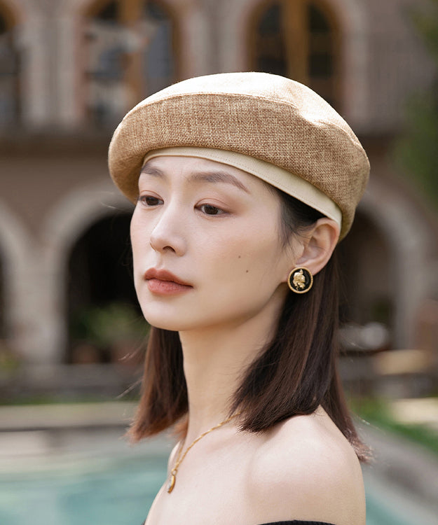 Beret 2025 New Versatile Hat Stylish Khaki