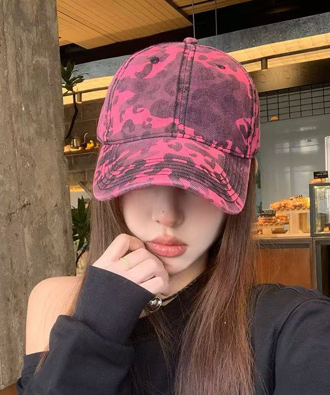 Casquette de baseball à imprimé léopard 2025, nouvelle collection rose polyvalente