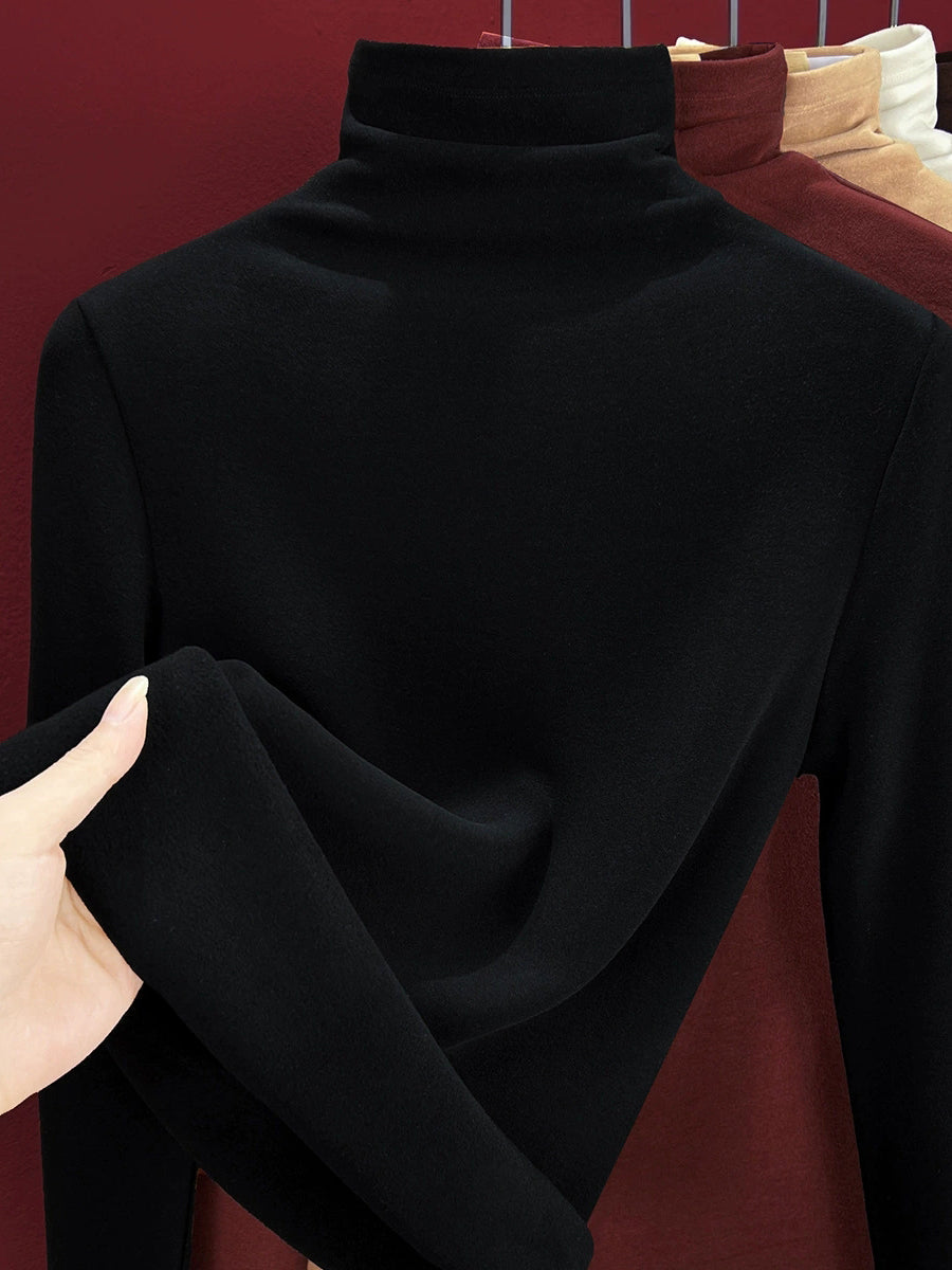 Knitted Turtleneck Autumn Sweater Casual Women