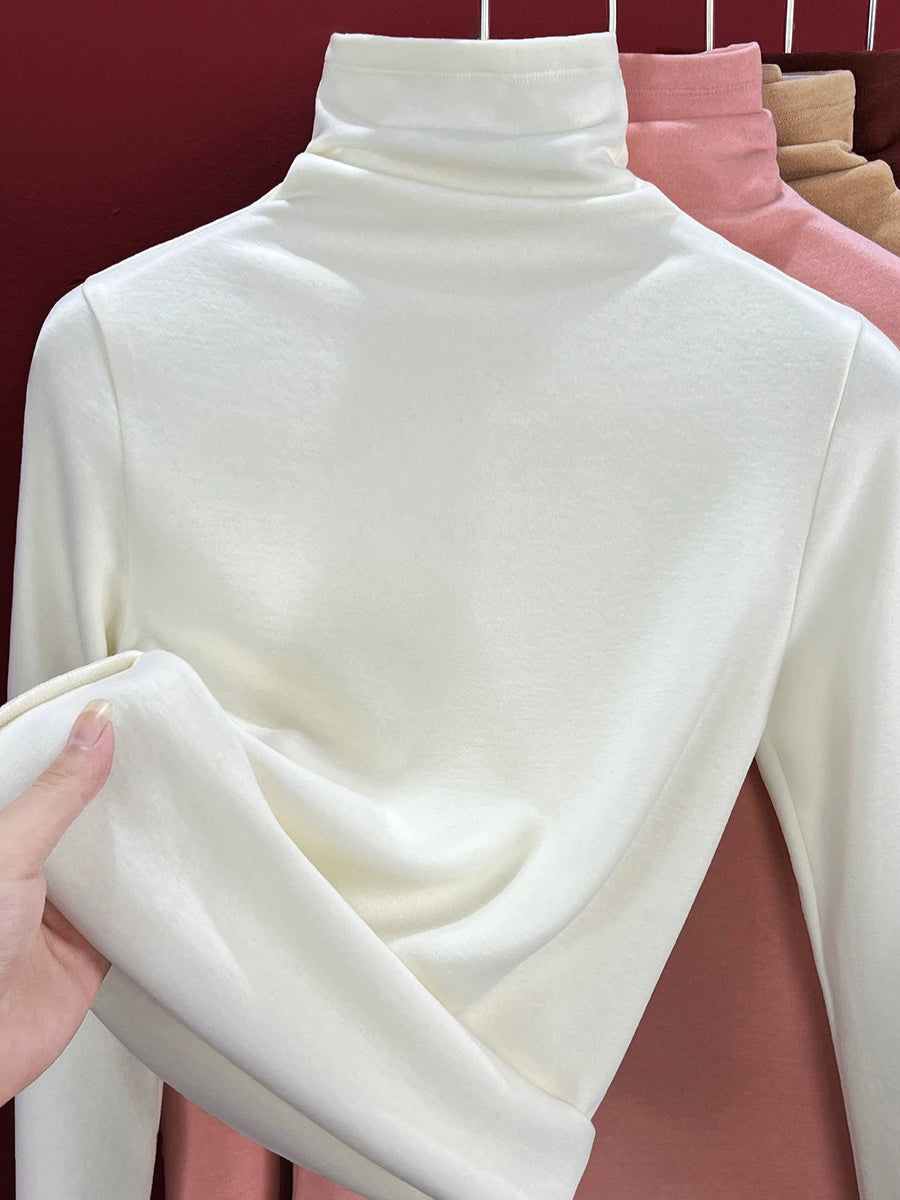 Knitted Turtleneck Autumn Sweater Casual Women