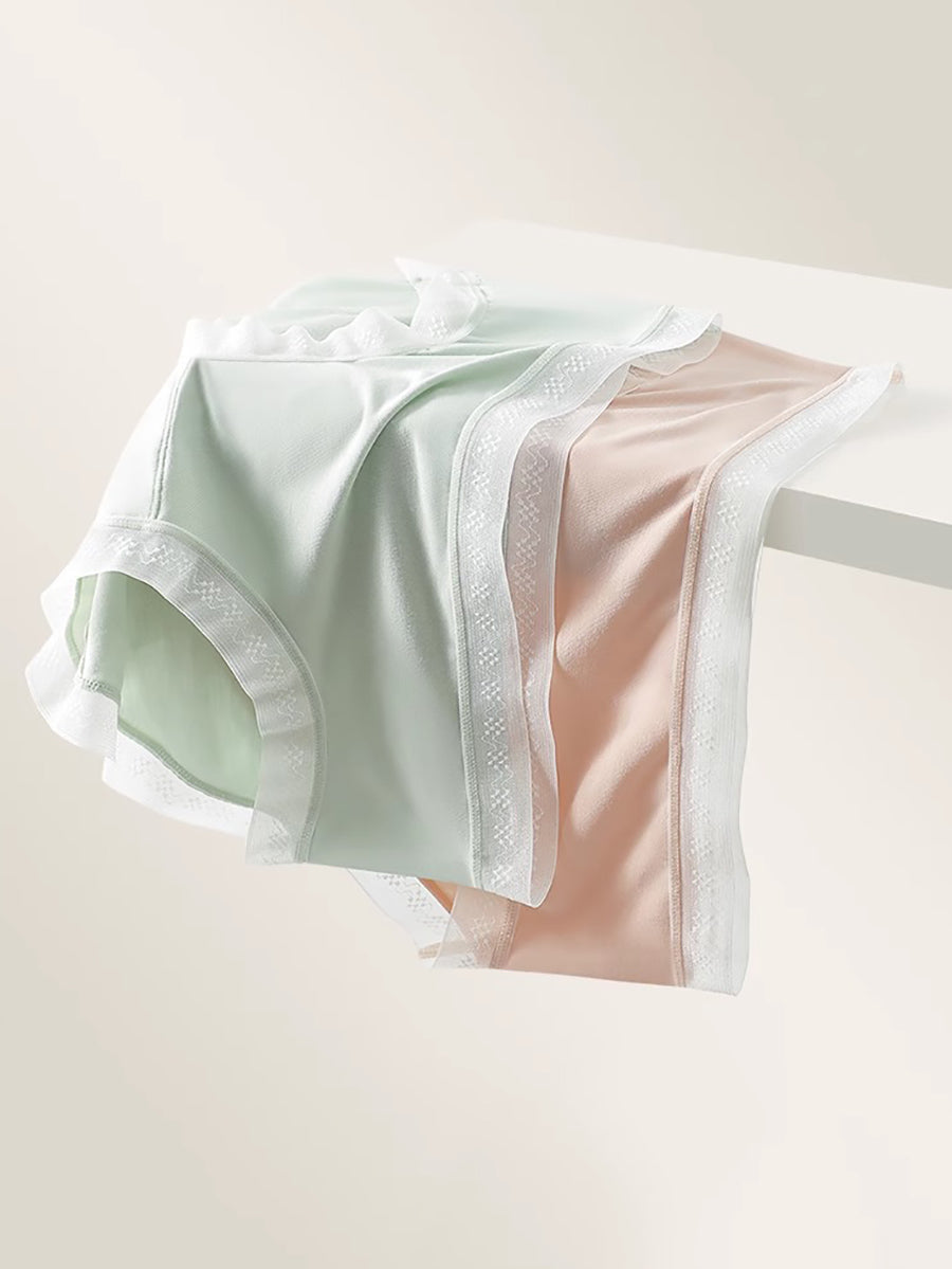 Sous-vêtements décontractés pour femmes, 6 colorblock, pièces d'été fines
