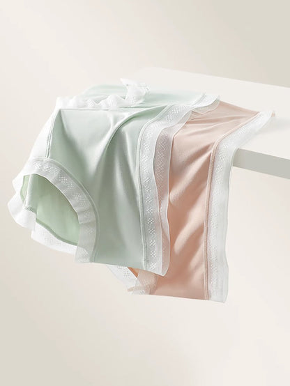 Sous-vêtements décontractés pour femmes, 6 colorblock, pièces d'été fines