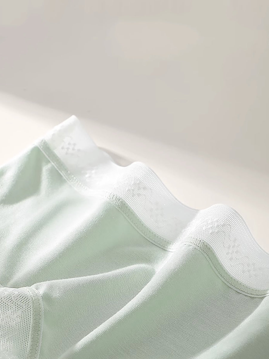 Sous-vêtements décontractés pour femmes, 6 colorblock, pièces d'été fines