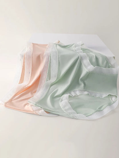 Sous-vêtements décontractés pour femmes, 6 colorblock, pièces d'été fines