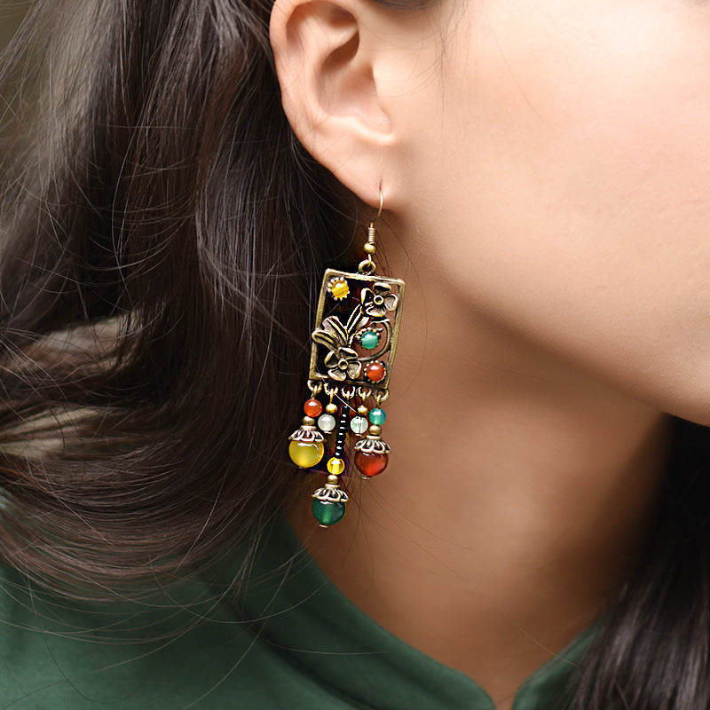 New Retro Fashion Earrings OP1022