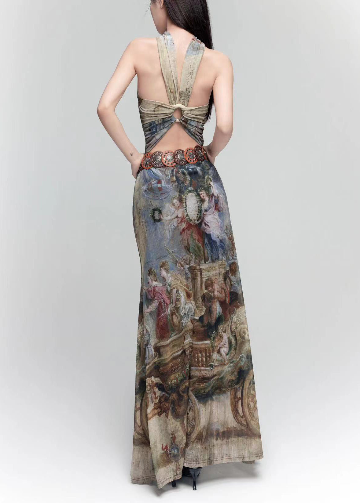 Original Schulter Foto Lange Farbe Französisch Kalt Kleid Design Tüll 