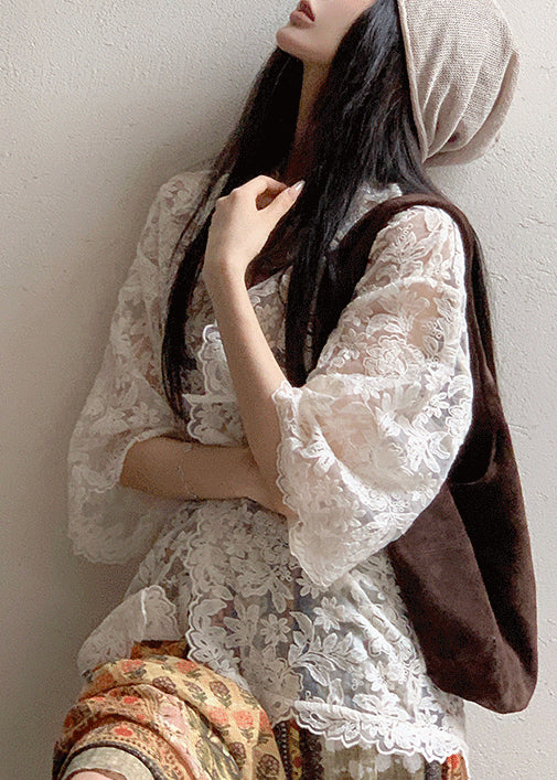 Cardigans et col beige Pan Coat Peter New Shorts Costume en lin 