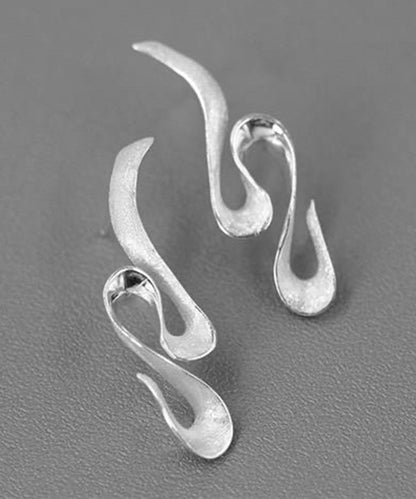 Boucles d'oreilles pendantes en argent sterling Art Gold PO018