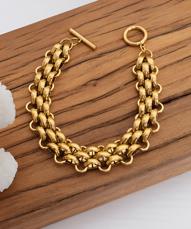 Bracelet chaîne en acier inoxydable Boutique Silk TS024