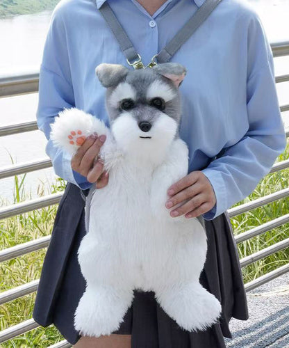 Versatile Boutique Doll Bag Plush Backpack Fur