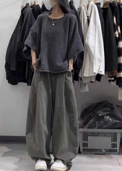 Lässiges Baumwollteil, zweiteilige Outfits, Sommer-Overalls in Übergröße