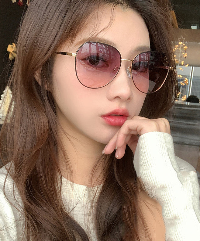 Casual Pink UV Protection Sunglasses XS1051