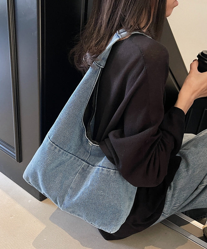 Schulter Casual Kapazität Denim Große Tasche Vielseitig