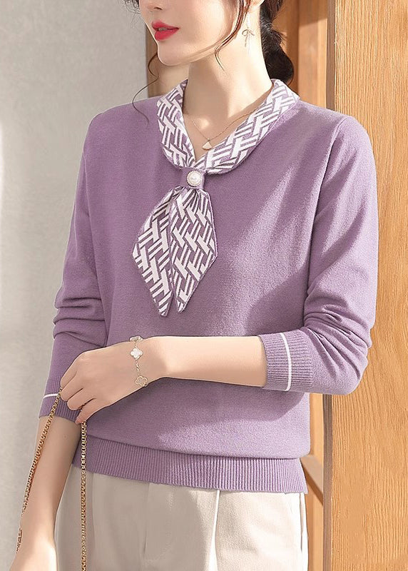 Edle rote Schleife, dicke, warme Fleece-Strickpullover, Frühling, TQ008