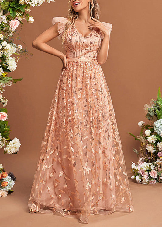 Taille Patchwork Edle Kleider Hochsommer Maxi Tüll Rüschen