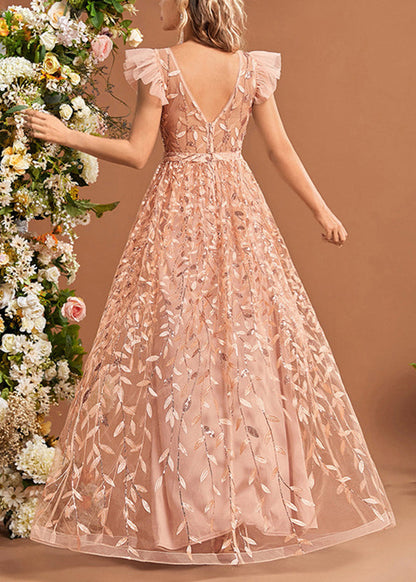 Taille Patchwork Edle Kleider Hochsommer Maxi Tüll Rüschen