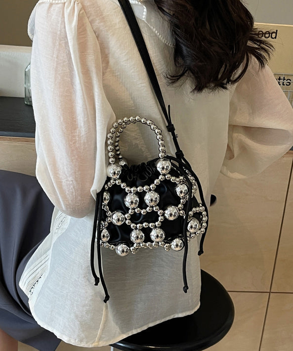 Sac messager à perles argentées pour femme Cool Spicy Girl 2024 Nouveau II033