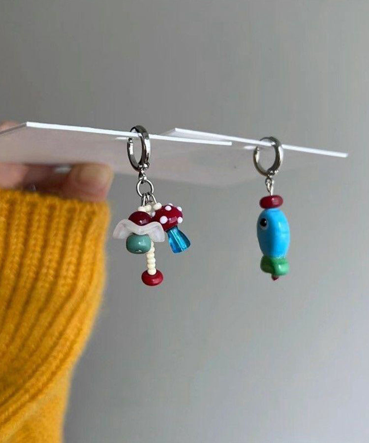 Little Drop Steel Edelstahl und Fisch Pilz Asymmetrisch DIY