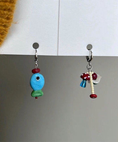 Little Drop Steel Edelstahl und Fisch Pilz Asymmetrisch DIY