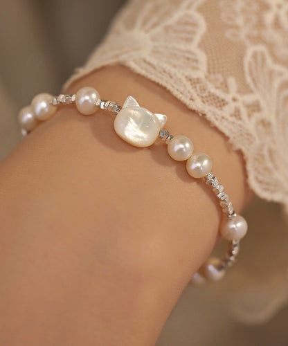 Cats Crushed Sterling White DIY Little Silver Pearl