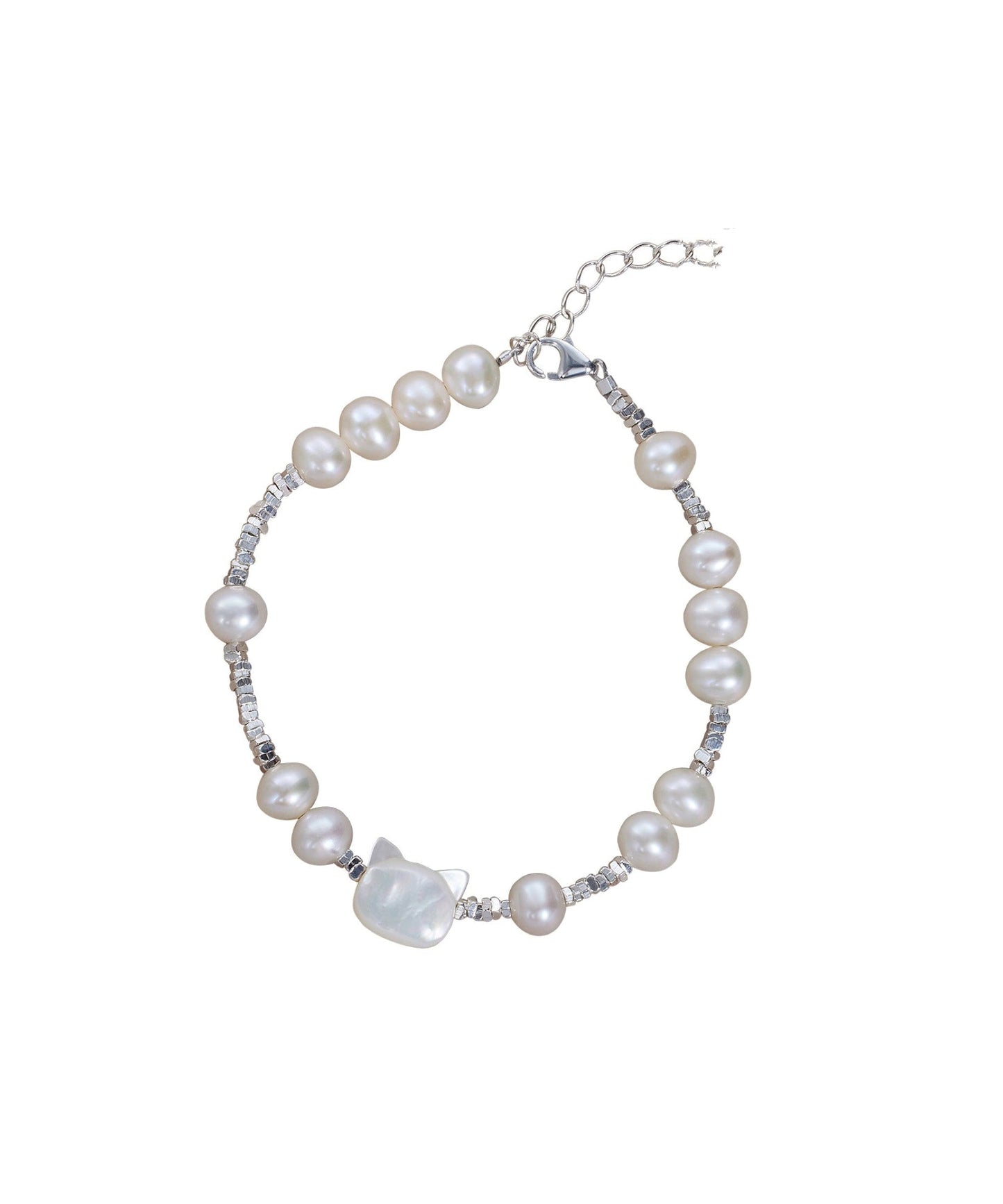 Cats Crushed Sterling White DIY Little Silver Pearl