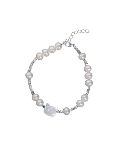 Cats Crushed Sterling White DIY Little Silver Pearl