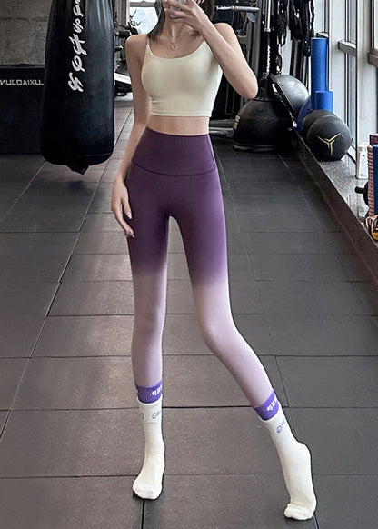 Gymshark Capri-Legging mit dynamischem Farbverlauf und hoher Taille TH015