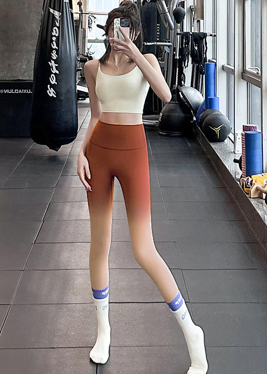 Gymshark Capri-Legging mit dynamischem Farbverlauf und hoher Taille TH015